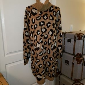 Fantastic fawn sweater dress